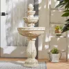 4 TIER WATER FOUNTAIN (INCL. PUMP)