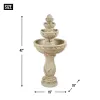 4 TIER WATER FOUNTAIN (INCL. PUMP)